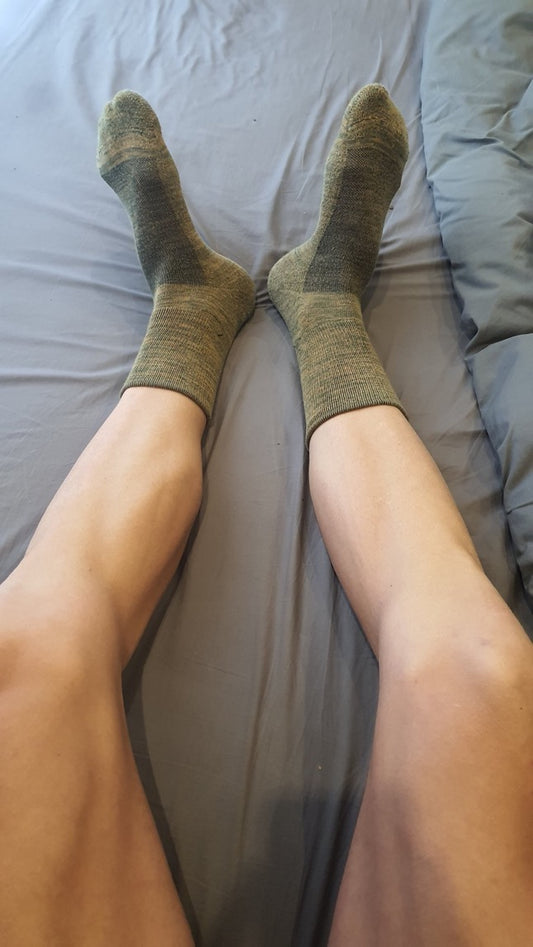 SaffaFarmers socks 🧦 - straight from a hard day on the farm!