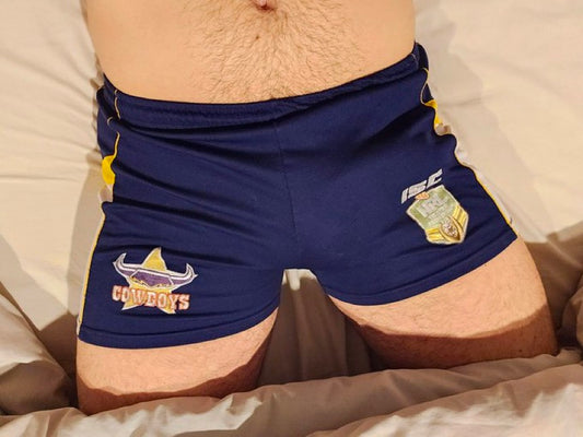 Tradie Matt’s Footy Shorts.