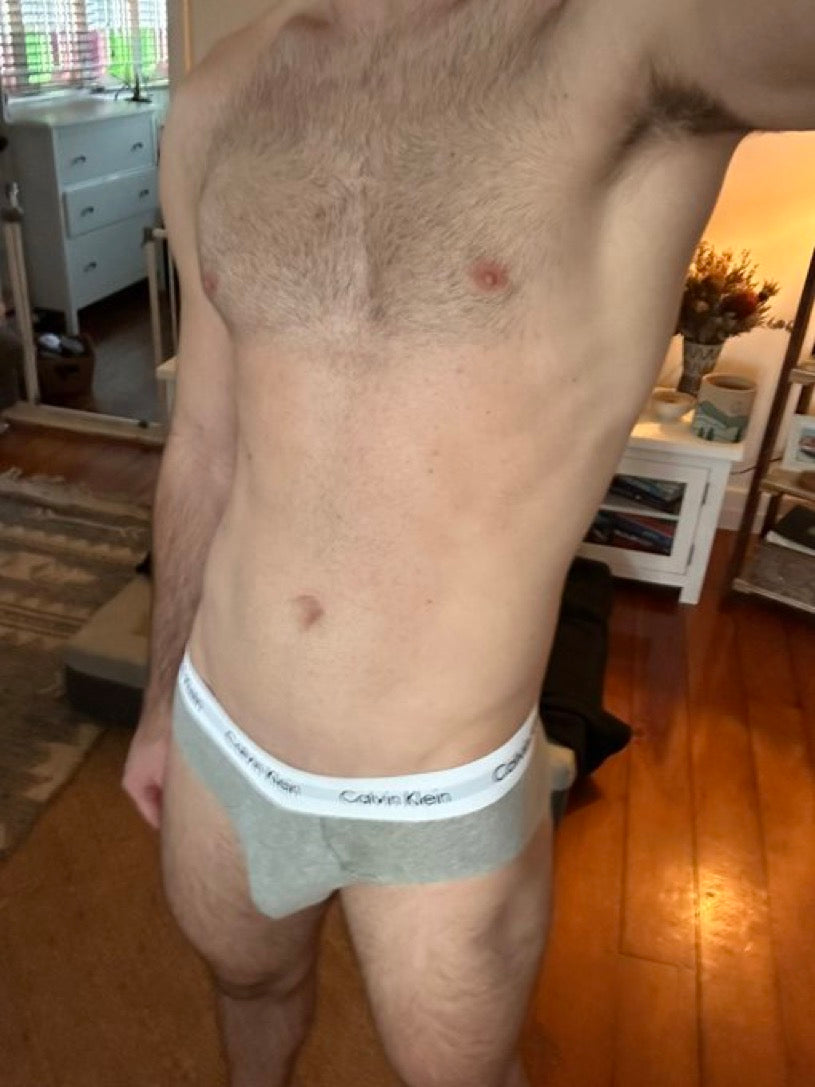 Grey Calvin Briefs - from HungPiglet