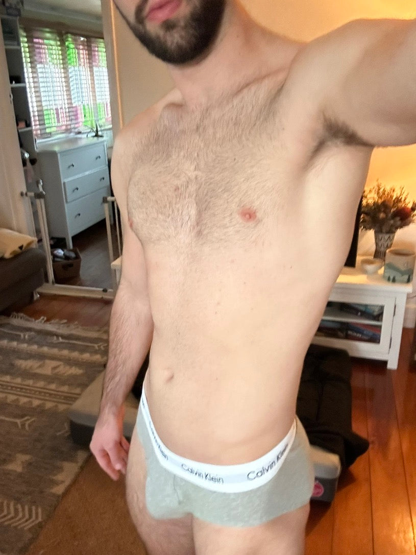 Grey Calvin Briefs - from HungPiglet